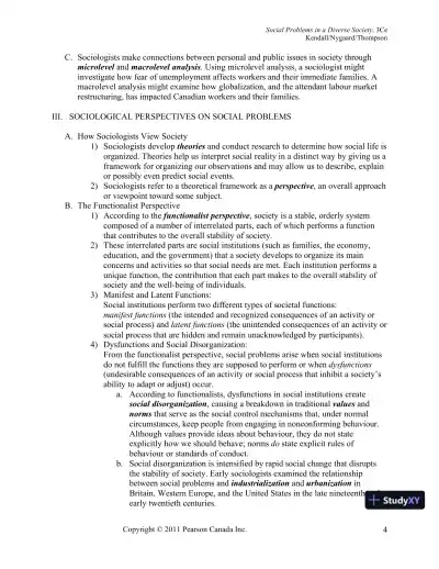 Social Problems In A Diverse Society, Third Canadian Edition Lecture Notes - Page 9 preview image