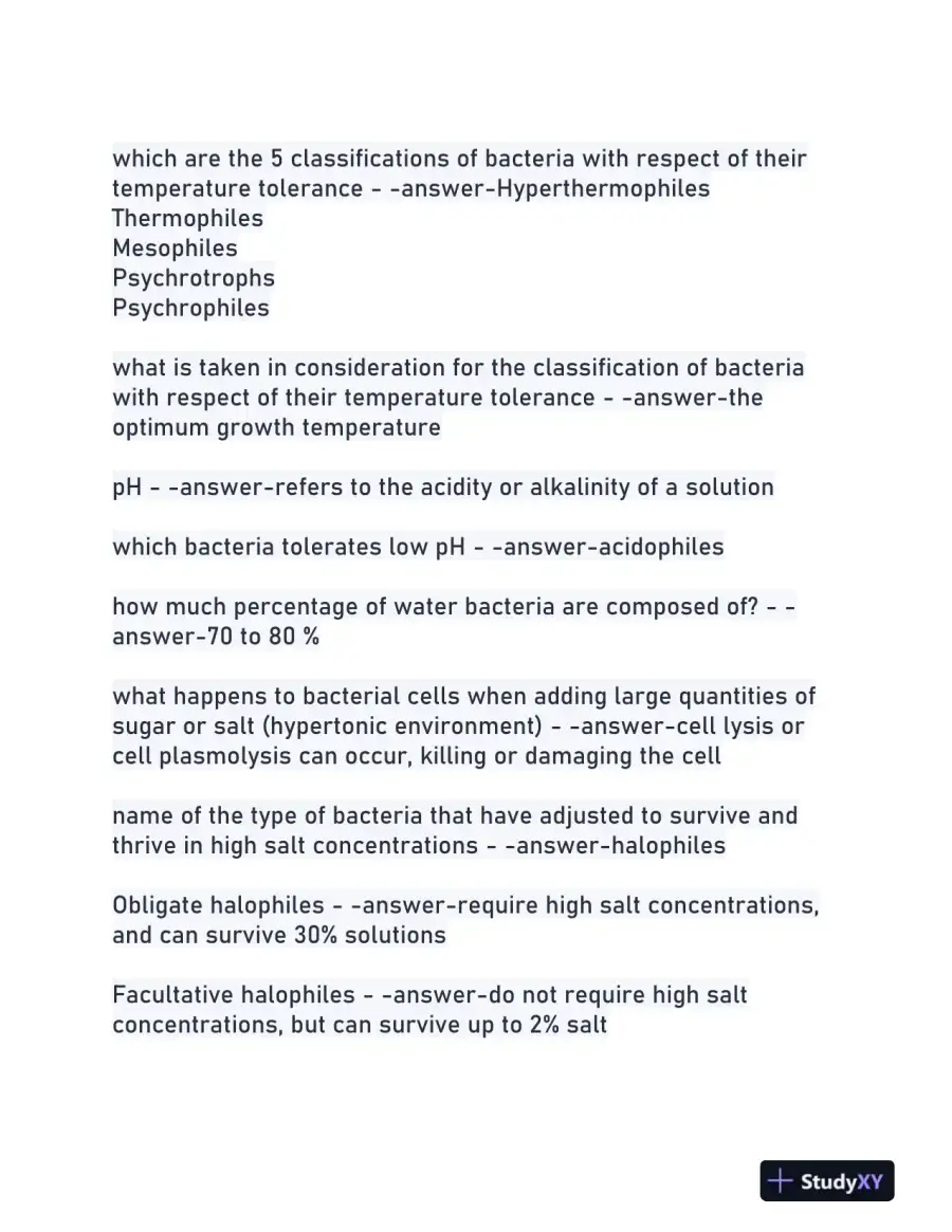 BIO251 Biology Actual Exam With Answers (204 Solved Questions), page 10