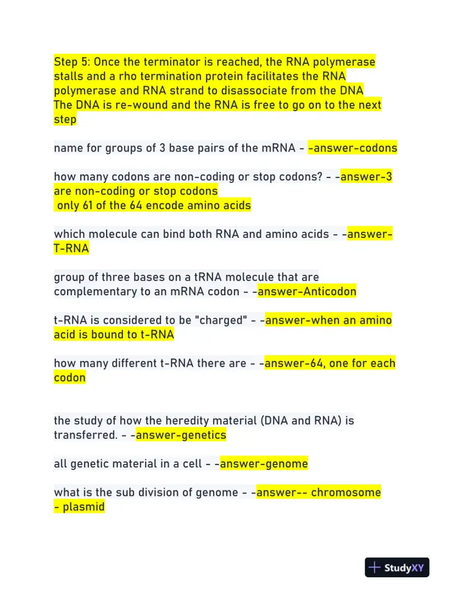 BIO251 Biology Actual Exam With Answers (204 Solved Questions), page 3