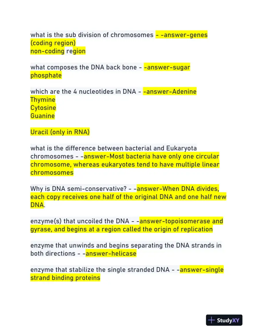 BIO251 Biology Actual Exam With Answers (204 Solved Questions), page 4
