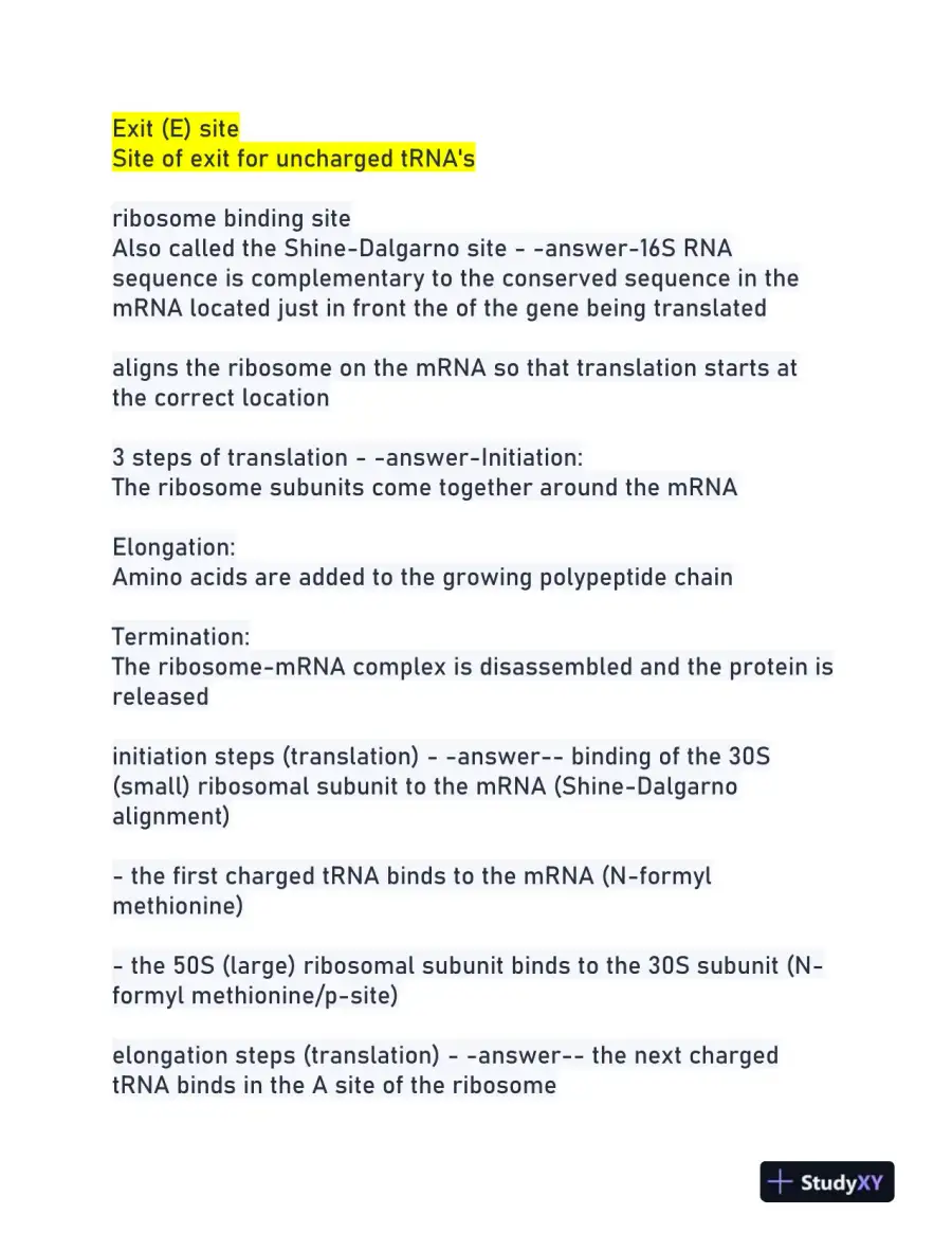 BIO251 Biology Actual Exam With Answers (204 Solved Questions), page 6