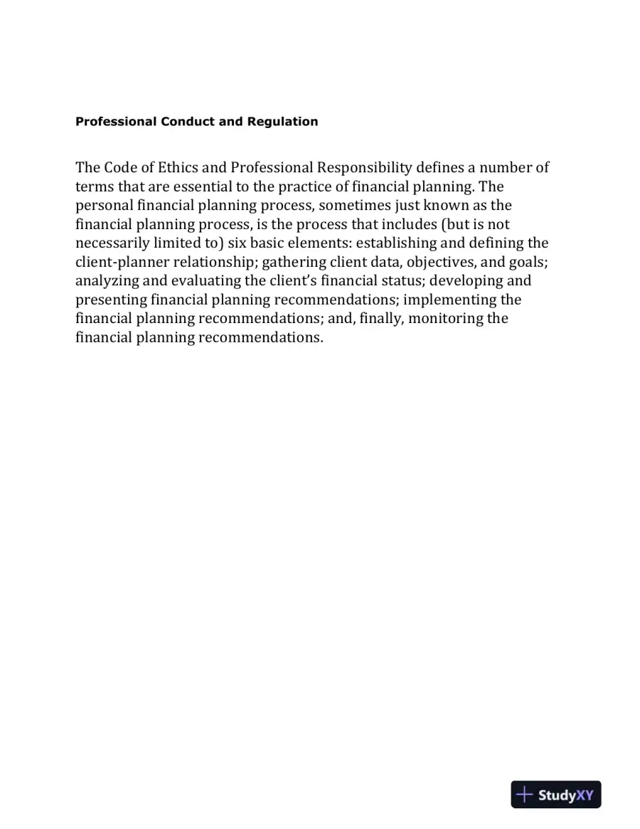Flashcard Study System for the CFP Exam: CFP� Test Practice Questions and Review (2020), page 14