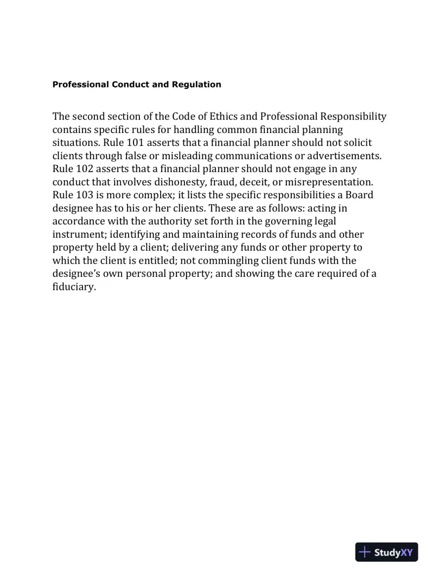 Flashcard Study System for the CFP Exam: CFP� Test Practice Questions and Review (2020), page 16