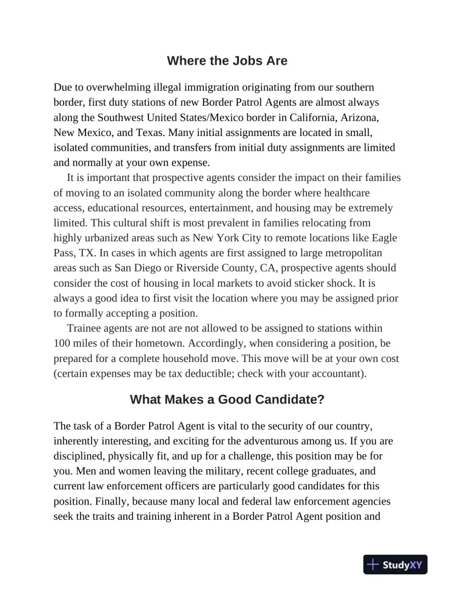 Border Patrol Entrance Exam (2017), page 12