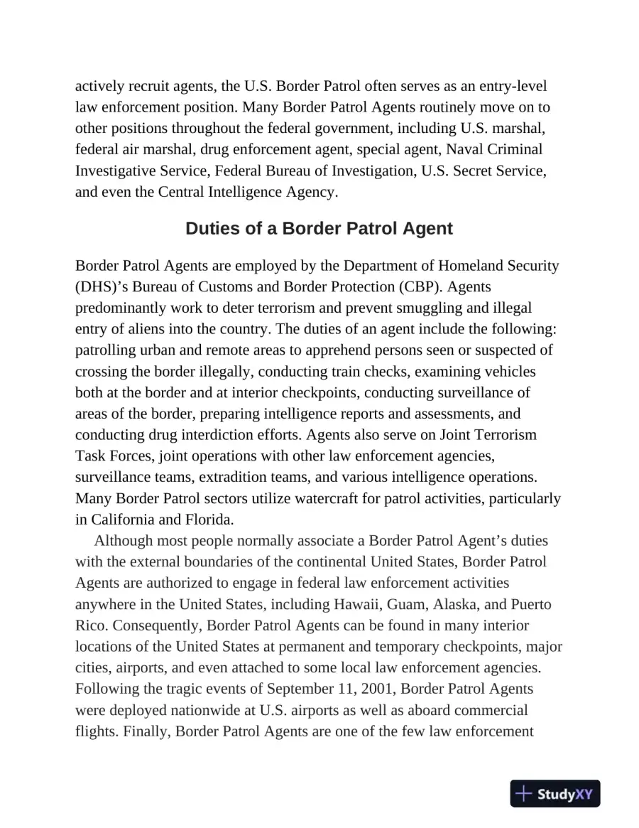 Border Patrol Entrance Exam (2017), page 13