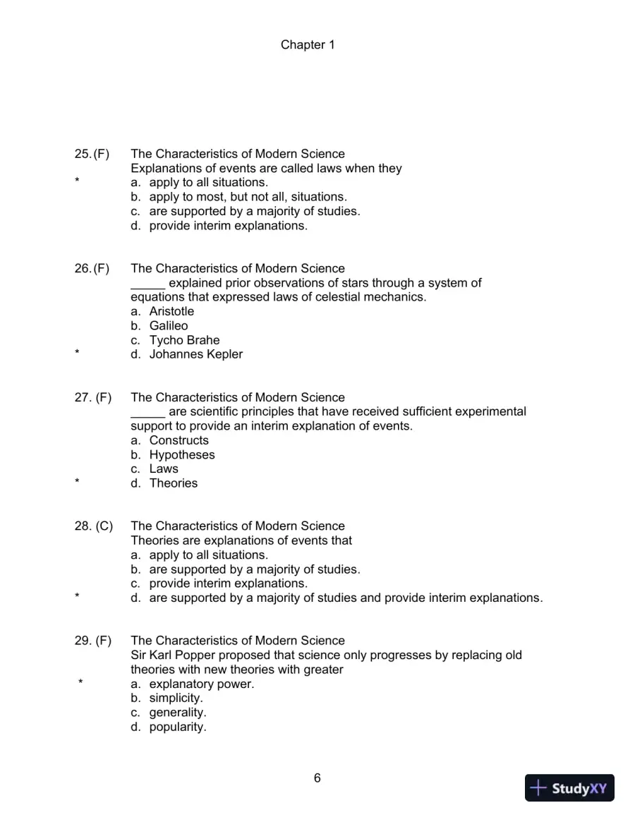 Experimental Psychology 7th Edition Test Bank, page 16
