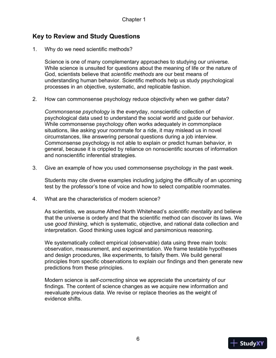 Experimental Psychology 7th Edition Test Bank, page 7