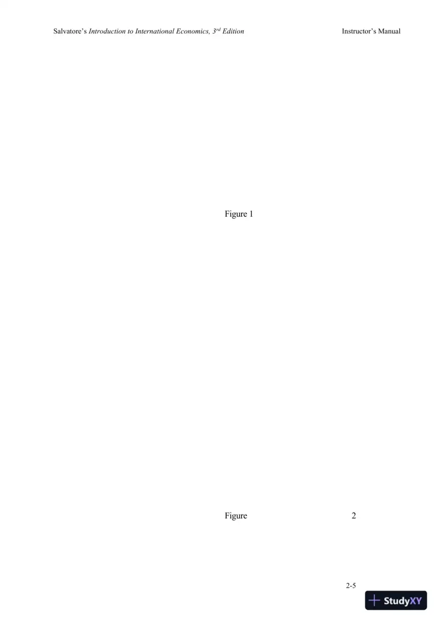 Solution Manual for Introduction to International Economics , 3rd Edition, page 15