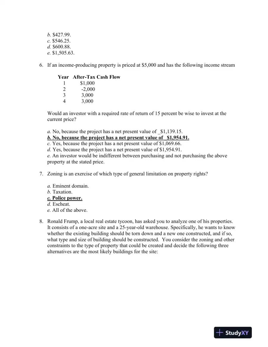 FIN 467 Final Exam, page 3