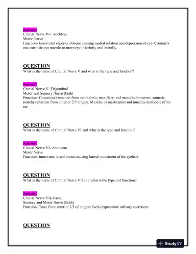 2023-2024 BIOS252 Anatomy and Physiology Review Exam II With Answers (160 Solved Questions) - Page 11 preview image