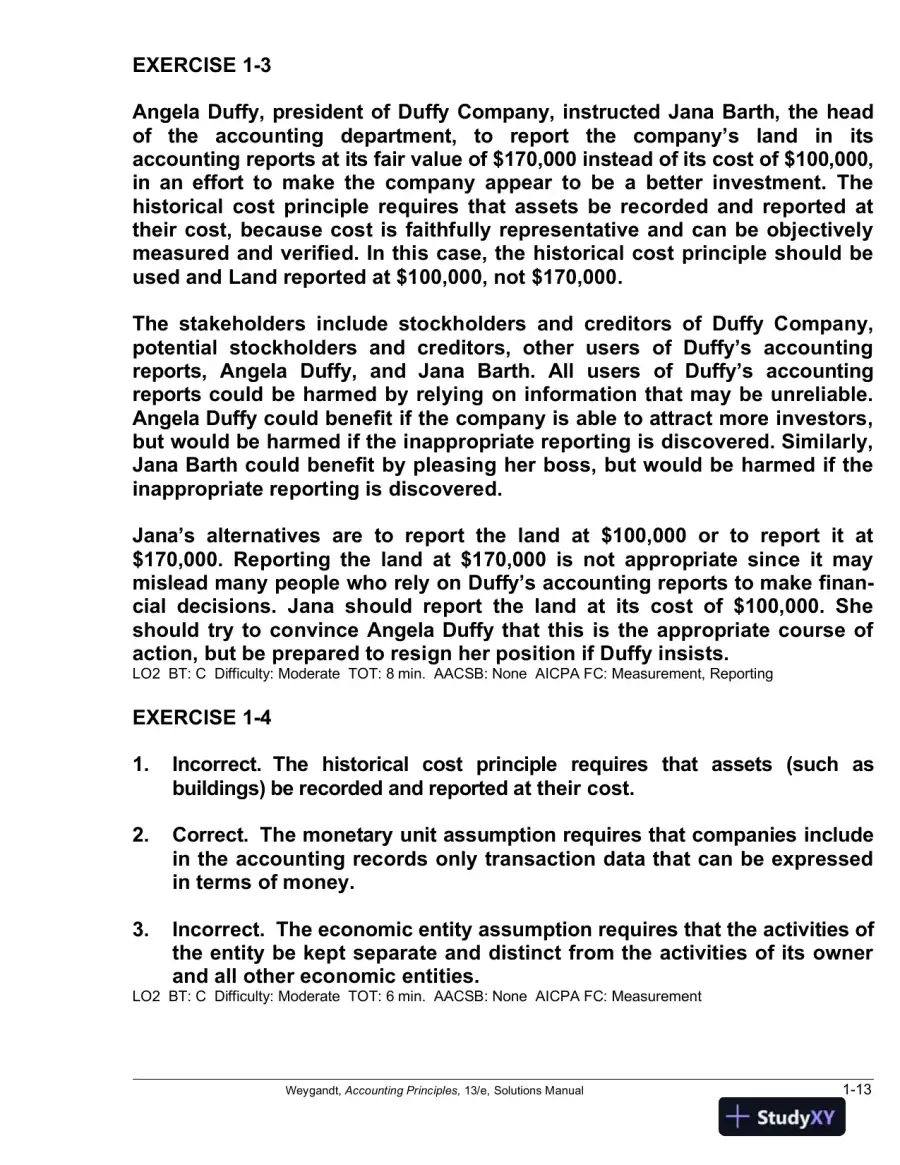 Solution Manual For Accounting Principles, 13th Edition, page 14