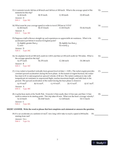 Physics: Principles With Applications, 7th Edition Test Bank - Page 12 preview image