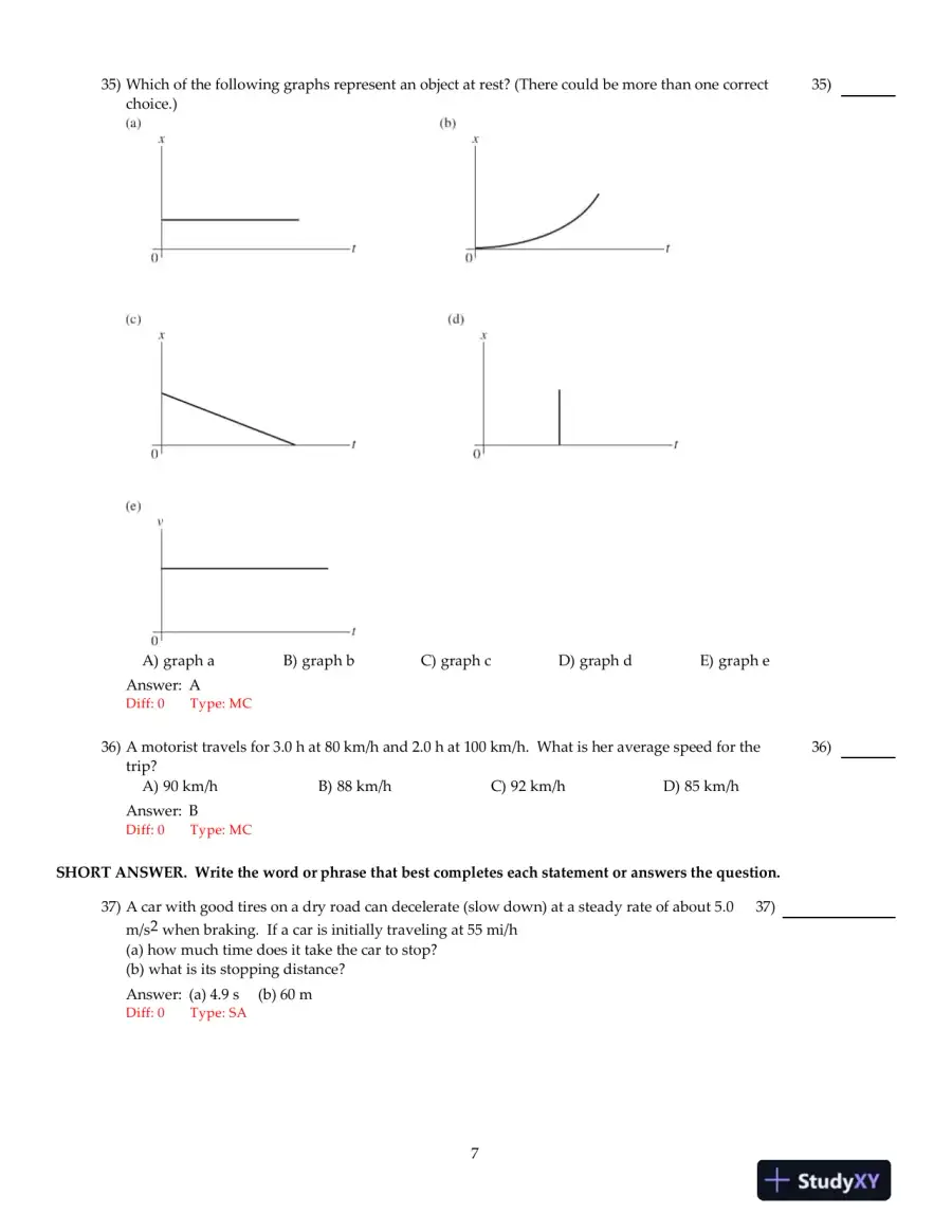 Physics: Principles With Applications, 7th Edition Test Bank, page 16