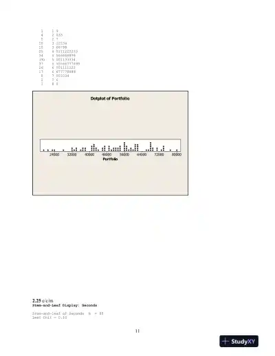 Introduction to Business Statistics, 7th Edition Solution Manual - Page 11 preview image