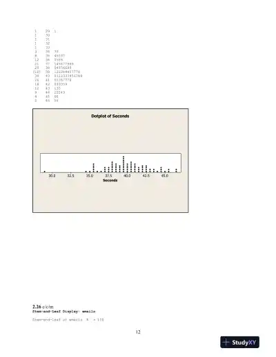 Introduction to Business Statistics, 7th Edition Solution Manual - Page 12 preview image