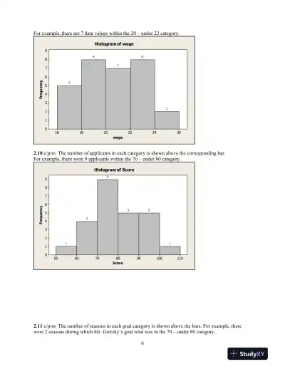 Introduction to Business Statistics, 7th Edition Solution Manual - Page 6 preview image