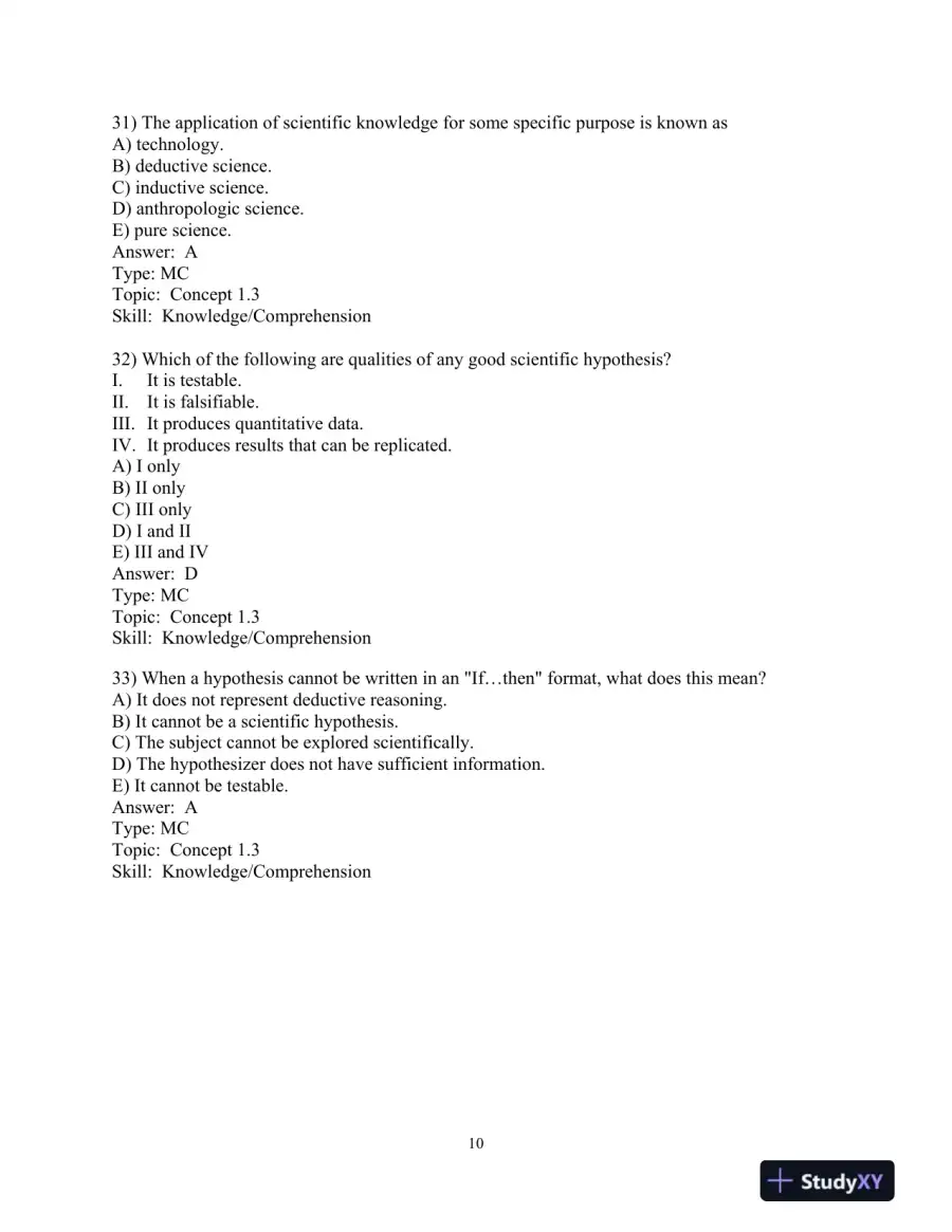Test Bank For Campbell Biology, First Canadian Edition, page 14