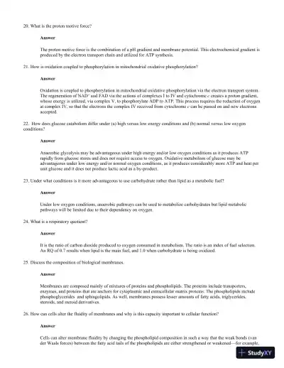 Solution Manual for Principles of Animal Physiology, 3rd Edition - Page 17 preview image