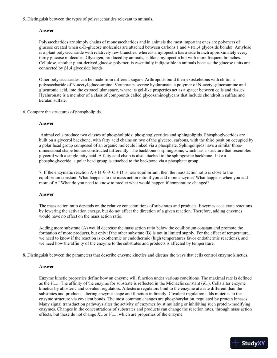Solution Manual for Principles of Animal Physiology, 3rd Edition, page 22