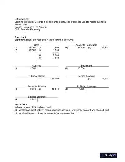 Accounting Principles, Volume 1, 7th Canadian Edition Test Bank - Page 12 preview image