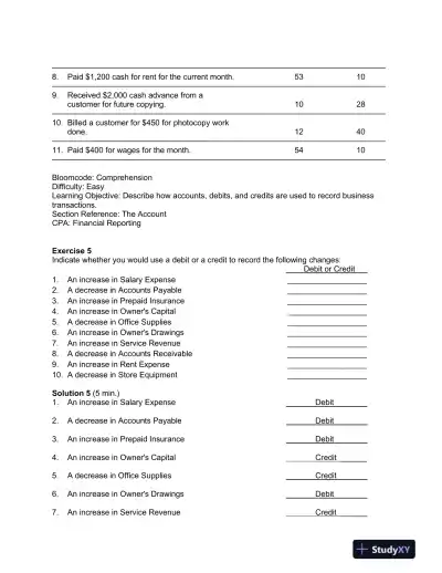 Accounting Principles, Volume 1, 7th Canadian Edition Test Bank - Page 8 preview image