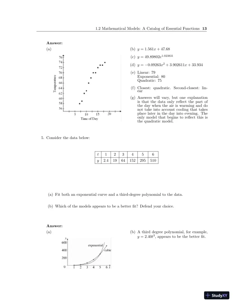 Test Bank for Calculus: Concepts and Contexts, Enhanced 4th Edition, page 21