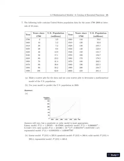 Test Bank for Calculus: Concepts and Contexts, Enhanced 4th Edition - Page 23 preview image