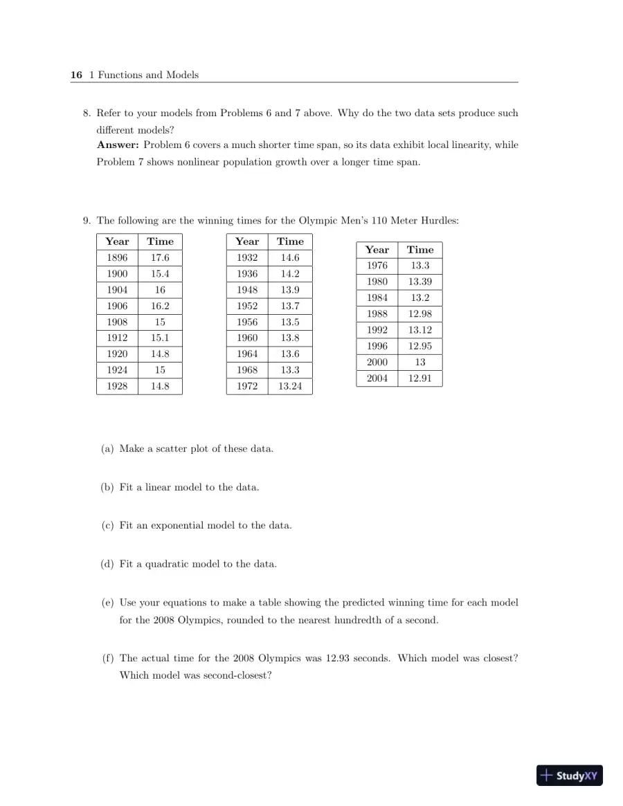 Test Bank for Calculus: Concepts and Contexts, Enhanced 4th Edition, page 24