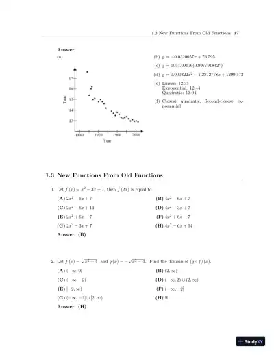 Test Bank for Calculus: Concepts and Contexts, Enhanced 4th Edition - Page 25 preview image