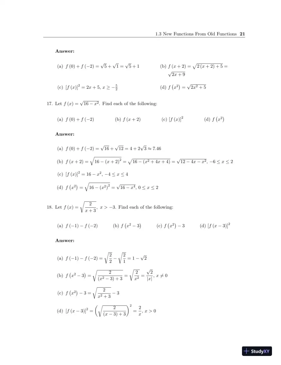 Test Bank for Calculus: Concepts and Contexts, Enhanced 4th Edition, page 29