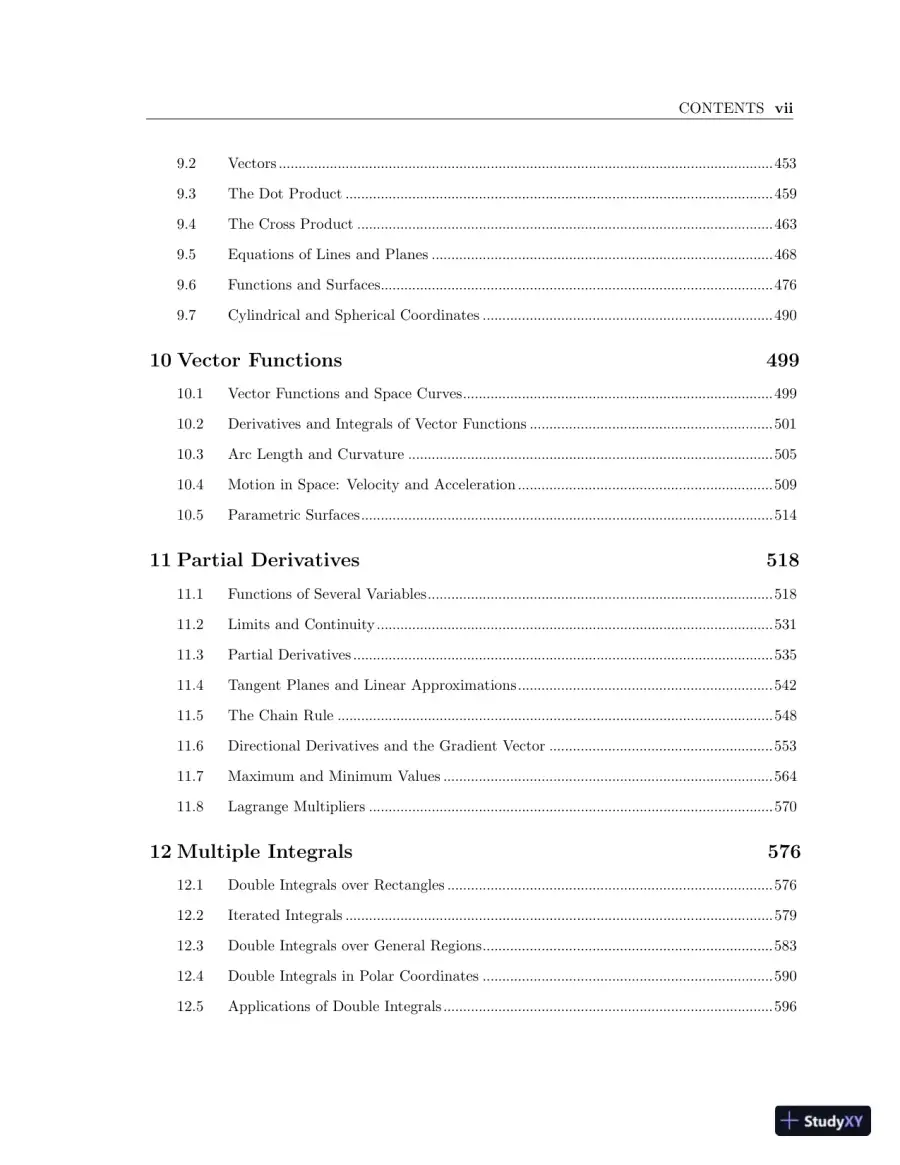 Test Bank for Calculus: Concepts and Contexts, Enhanced 4th Edition, page 7