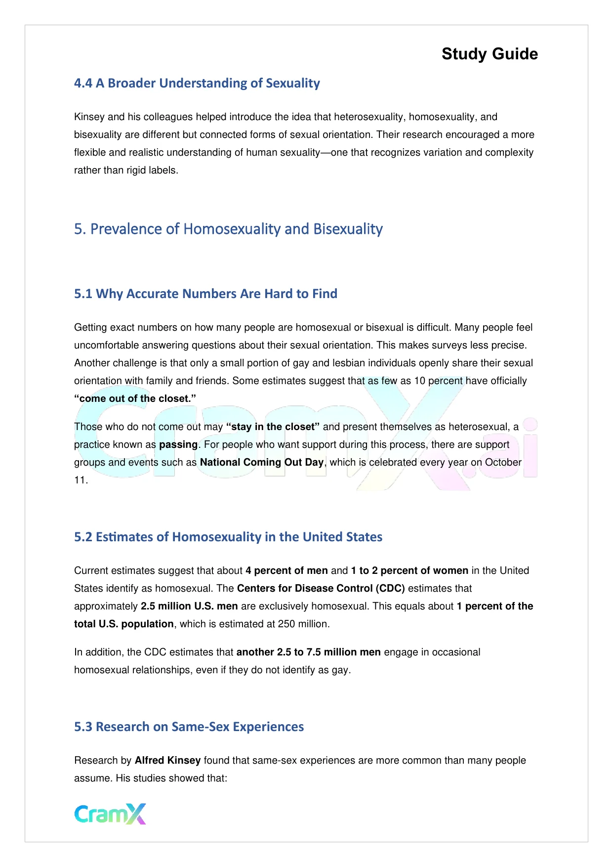 Sociology - Sex and Gender - Page 6 preview image