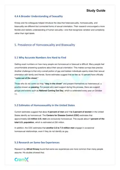 Sociology - Sex and Gender - Page 6 preview image