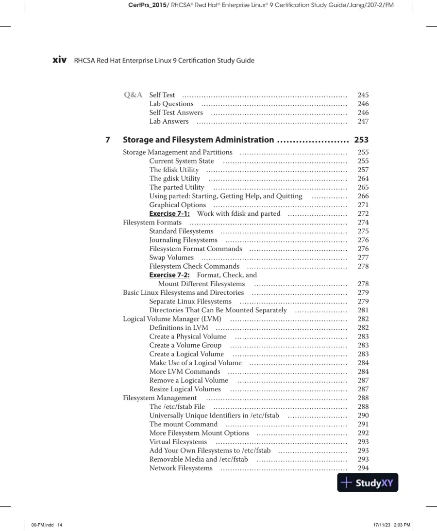 RHCSA Red Hat Enterprise Linux 9 Certification Study Guide EX200 (2023), page 16