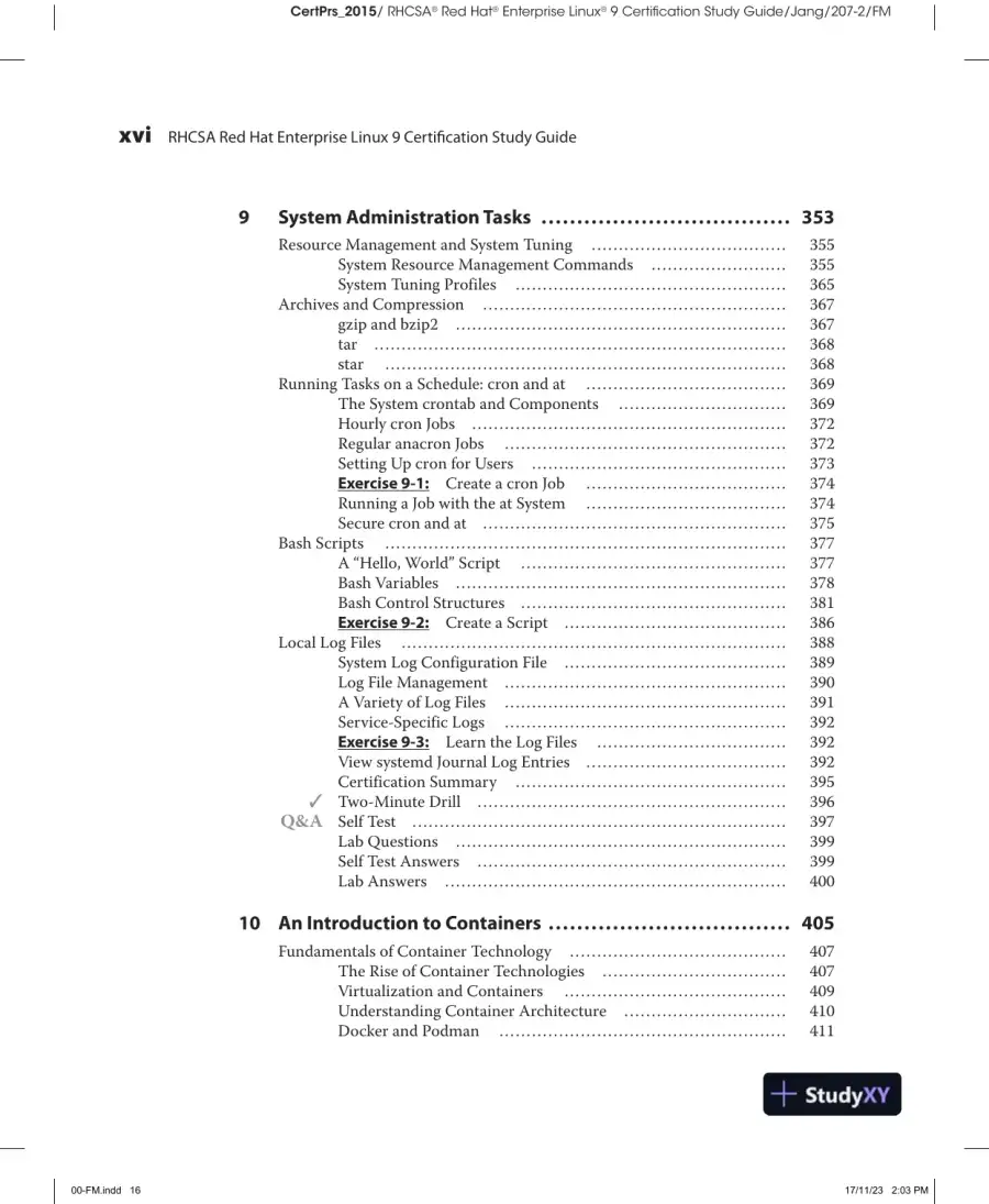 RHCSA Red Hat Enterprise Linux 9 Certification Study Guide EX200 (2023), page 18