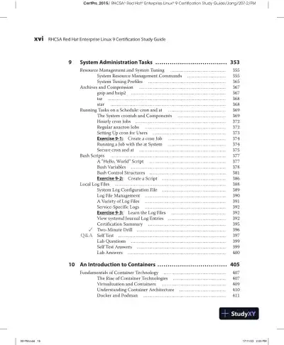 RHCSA Red Hat Enterprise Linux 9 Certification Study Guide EX200 (2023) - Page 18 preview image