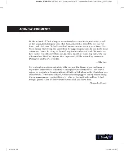 RHCSA Red Hat Enterprise Linux 9 Certification Study Guide EX200 (2023) - Page 21 preview image