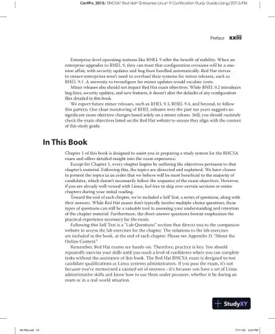 RHCSA Red Hat Enterprise Linux 9 Certification Study Guide EX200 (2023) - Page 25 preview image