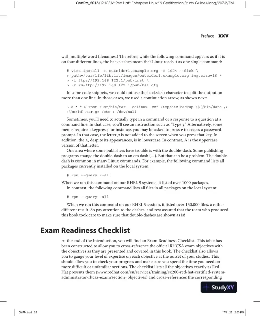 RHCSA Red Hat Enterprise Linux 9 Certification Study Guide EX200 (2023), page 27