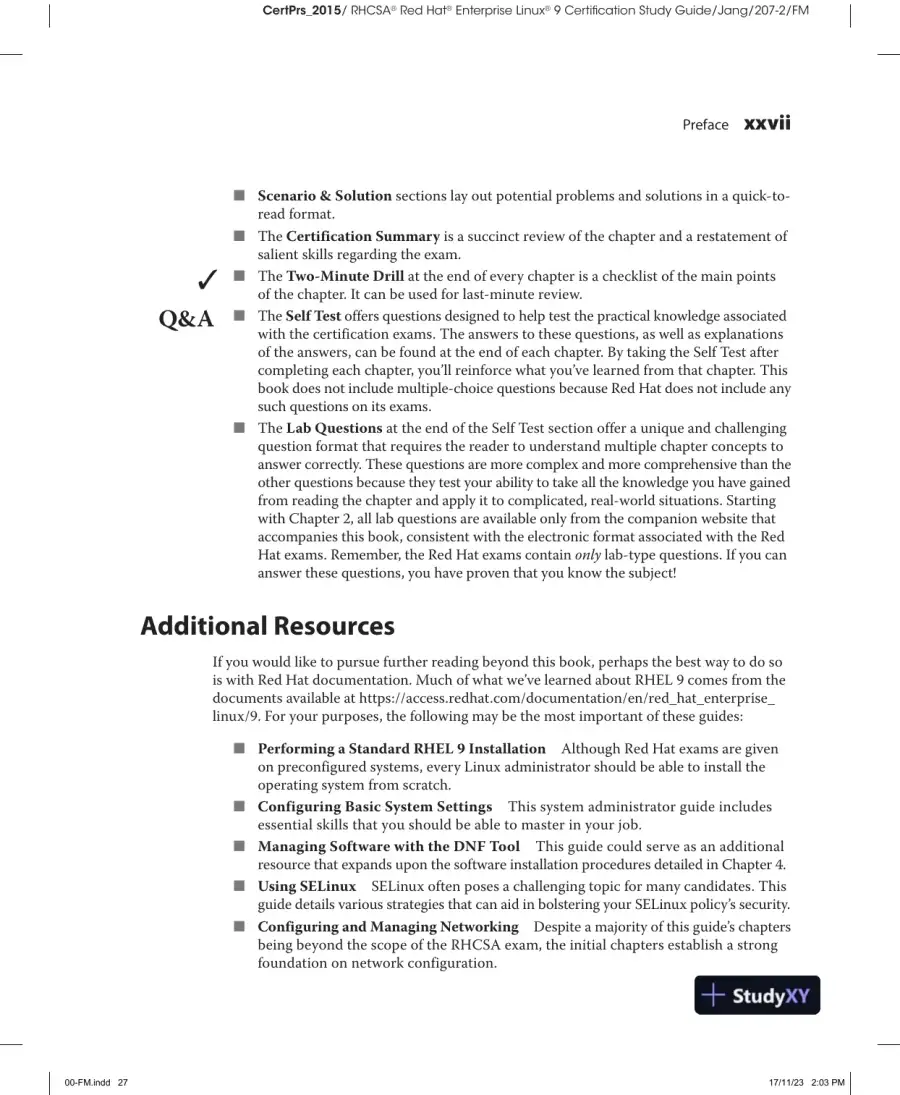 RHCSA Red Hat Enterprise Linux 9 Certification Study Guide EX200 (2023), page 29