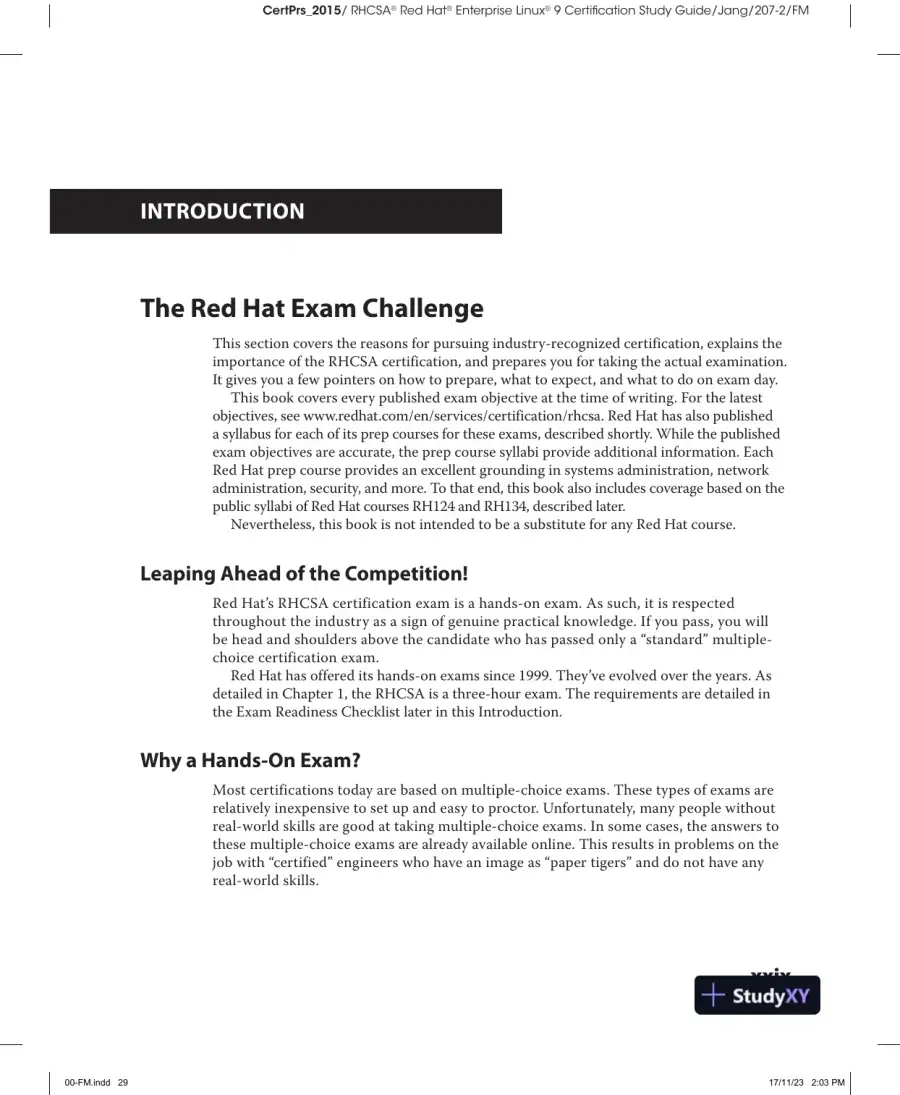 RHCSA Red Hat Enterprise Linux 9 Certification Study Guide EX200 (2023), page 31