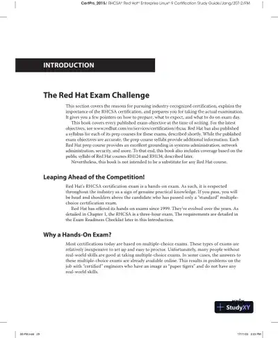 RHCSA Red Hat Enterprise Linux 9 Certification Study Guide EX200 (2023) - Page 31 preview image