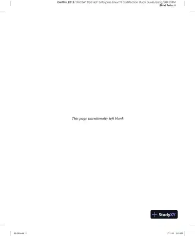 RHCSA Red Hat Enterprise Linux 9 Certification Study Guide EX200 (2023) - Page 4 preview image