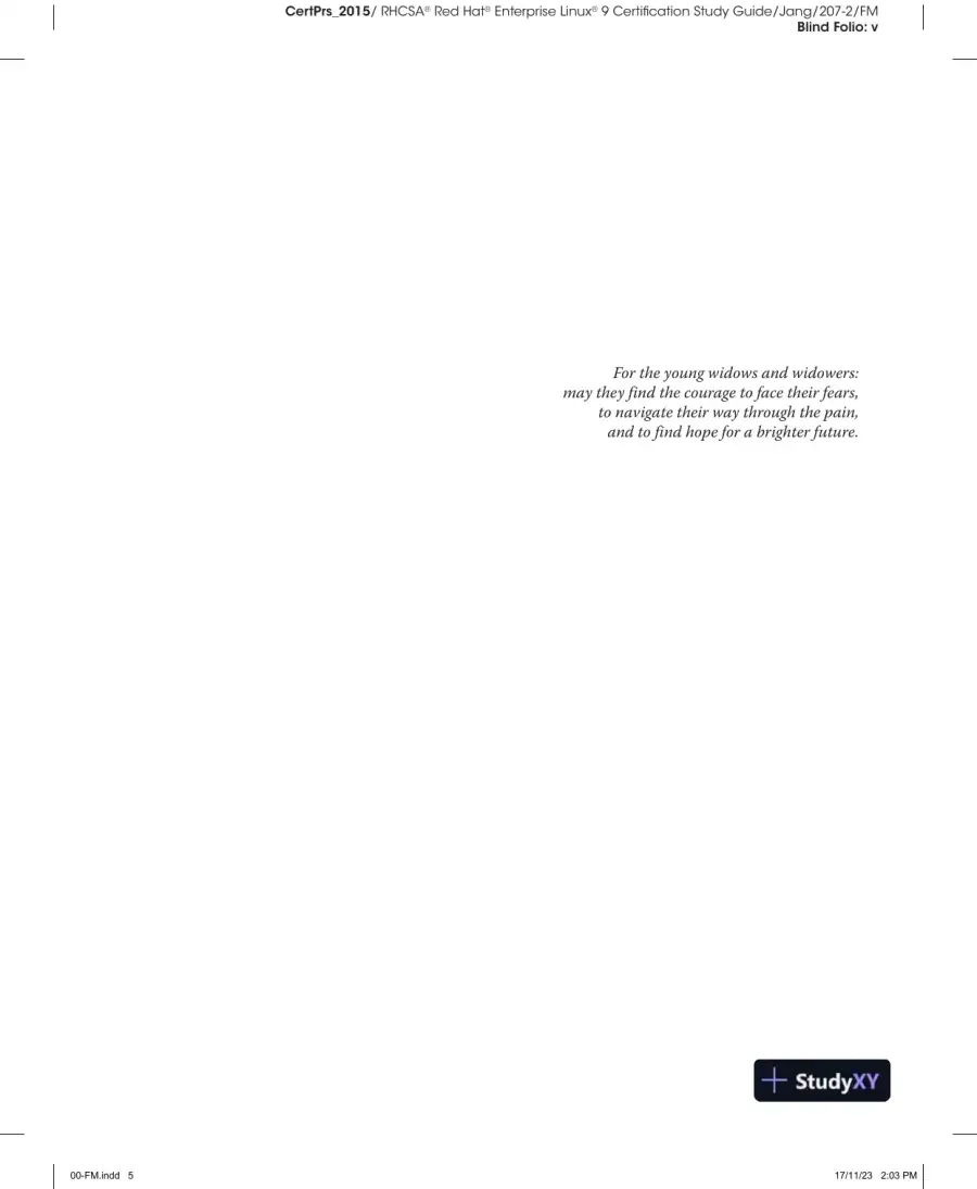 RHCSA Red Hat Enterprise Linux 9 Certification Study Guide EX200 (2023), page 7