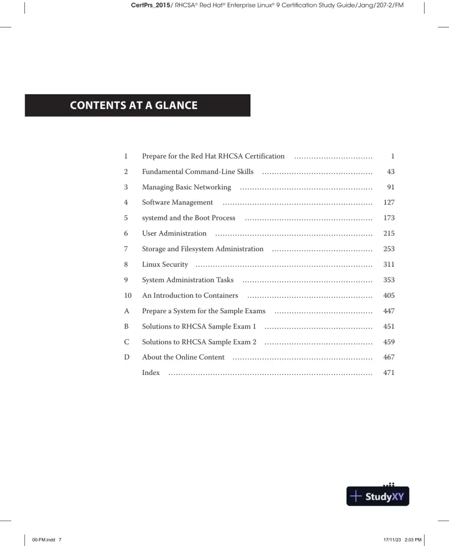 RHCSA Red Hat Enterprise Linux 9 Certification Study Guide EX200 (2023), page 9