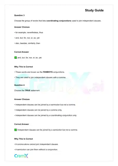 Grammar - Common Sentence Errors - Page 7 preview image