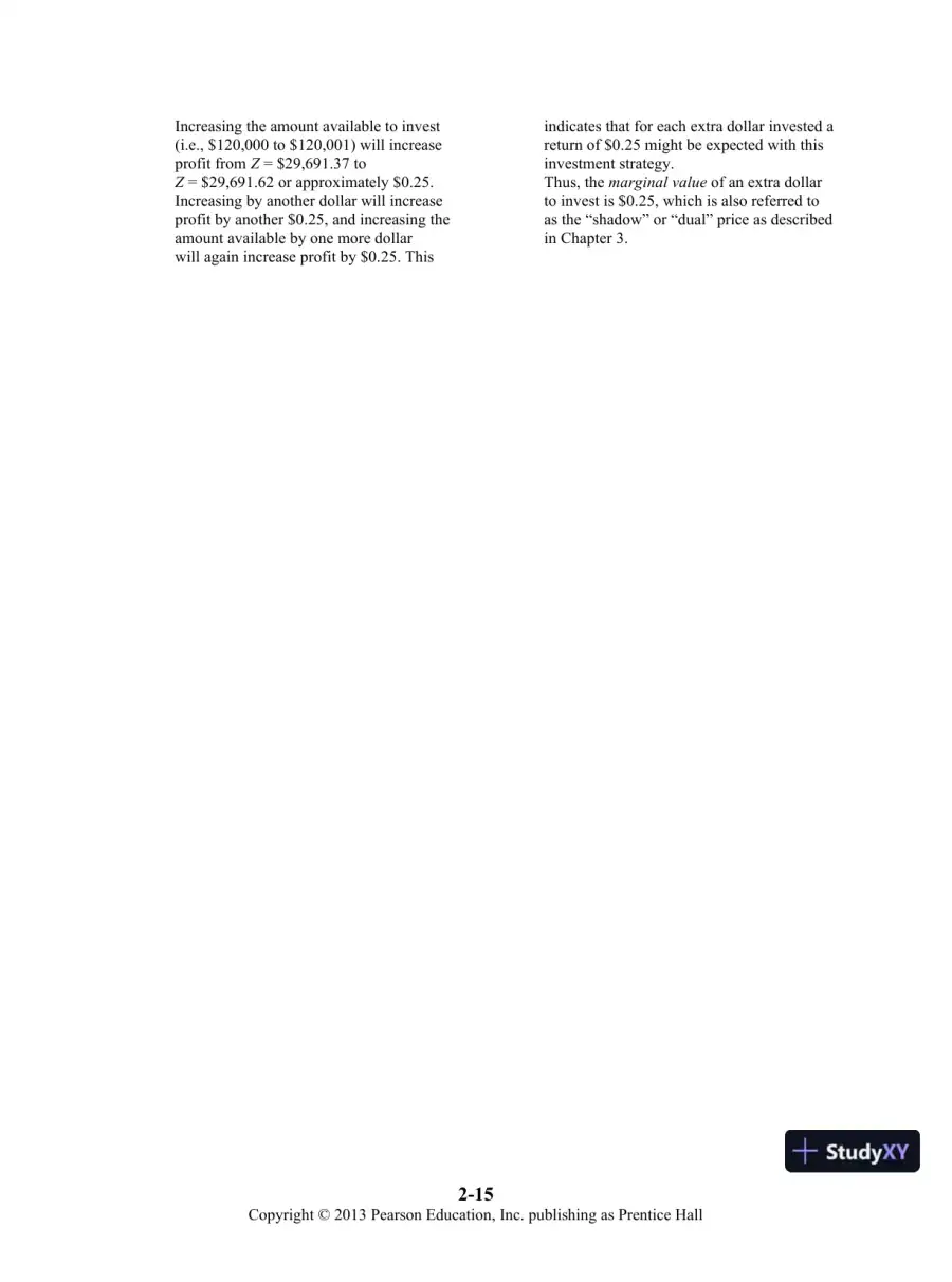Solution Manual For Introduction To Management Science, 11th Edition, page 23