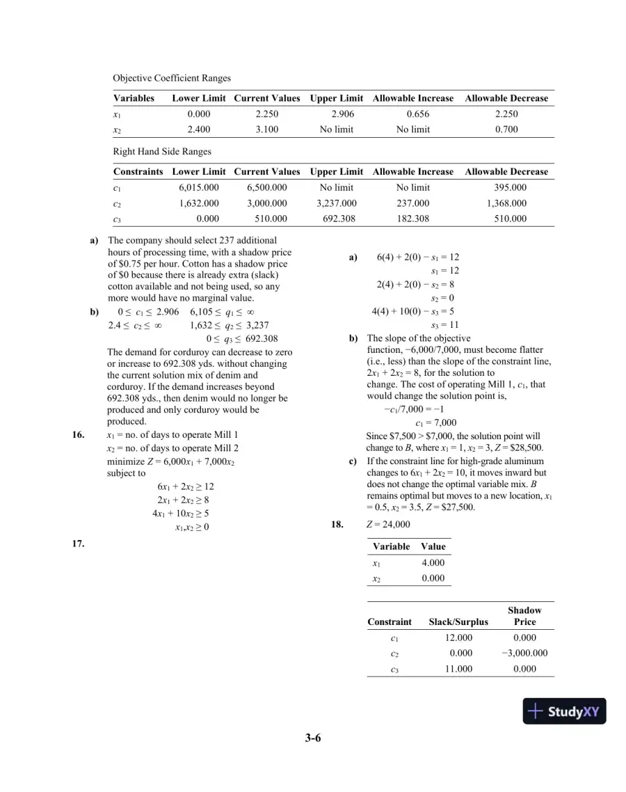 Solution Manual For Introduction To Management Science, 11th Edition, page 29