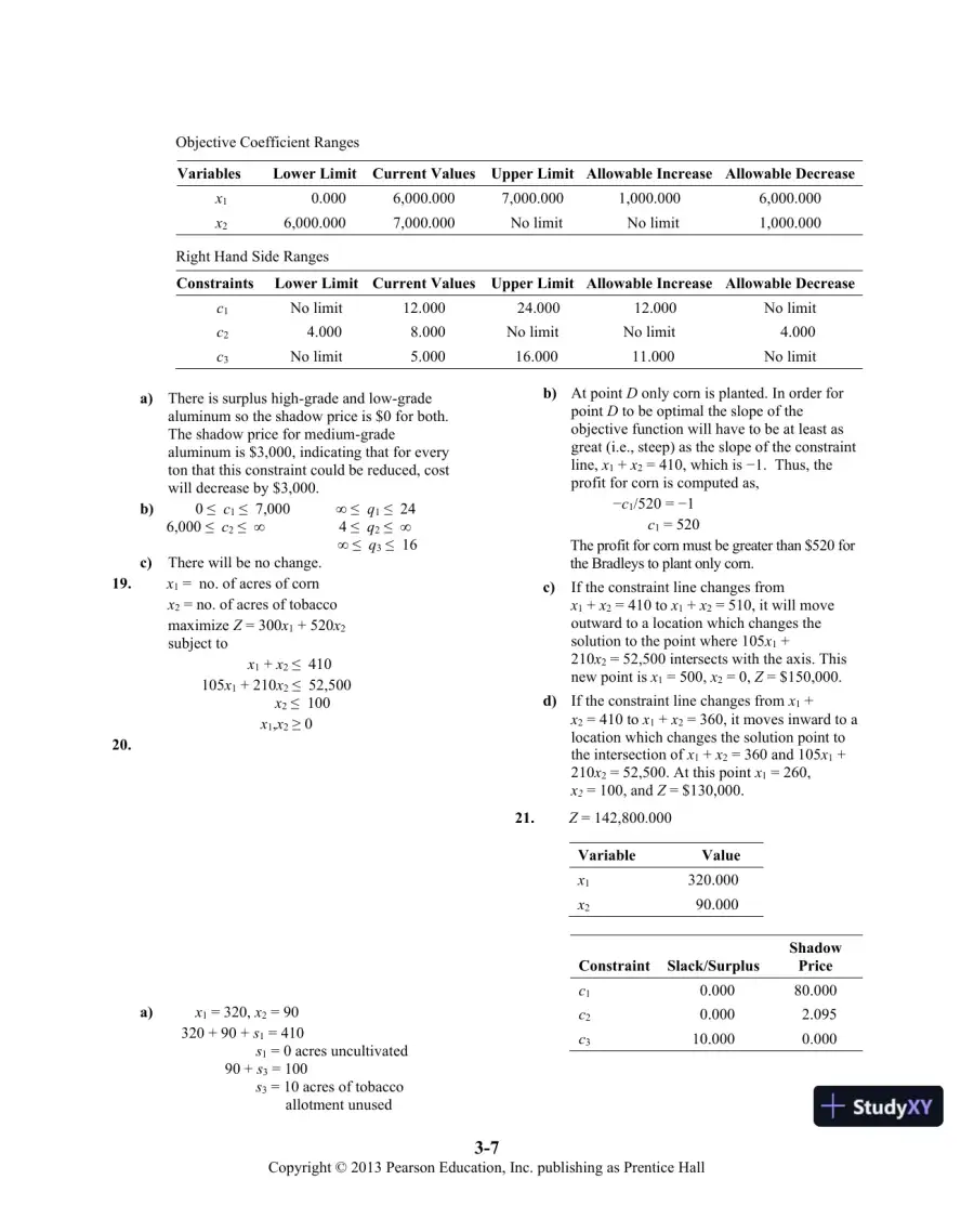 Solution Manual For Introduction To Management Science, 11th Edition, page 30