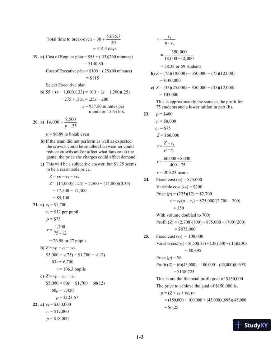 Solution Manual For Introduction To Management Science, 11th Edition, page 4